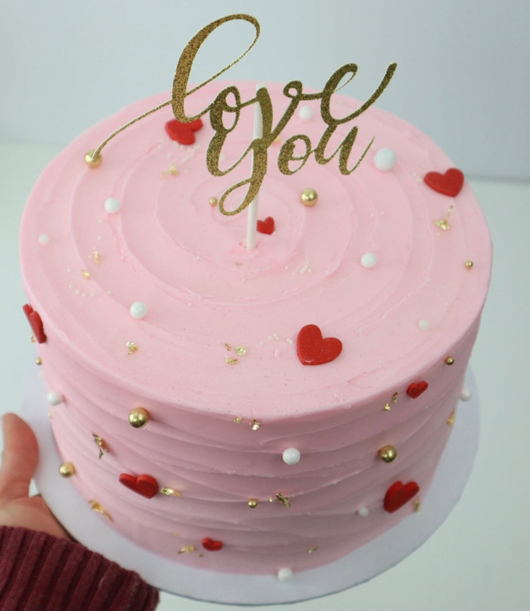 Blush love Cake