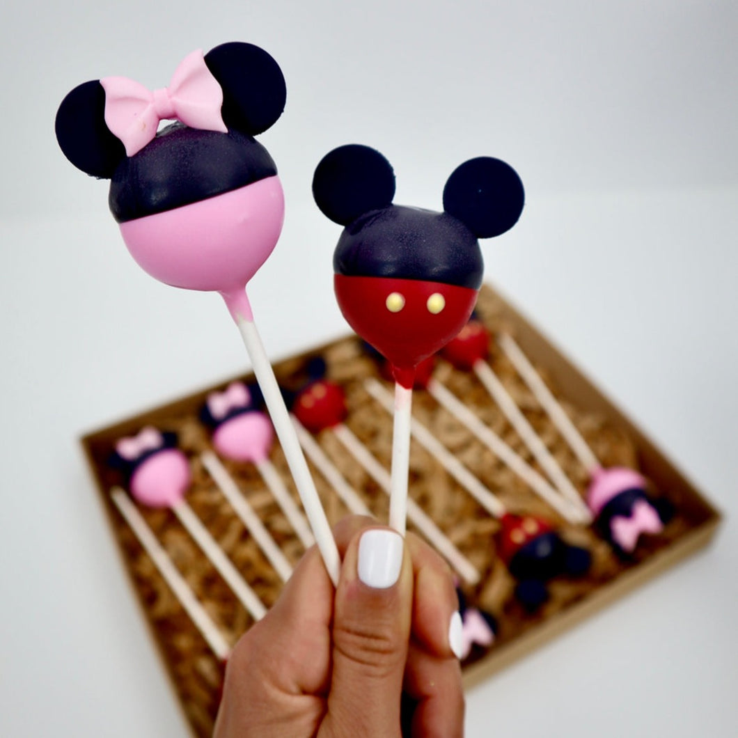 Mickey / Minnie Cakepops